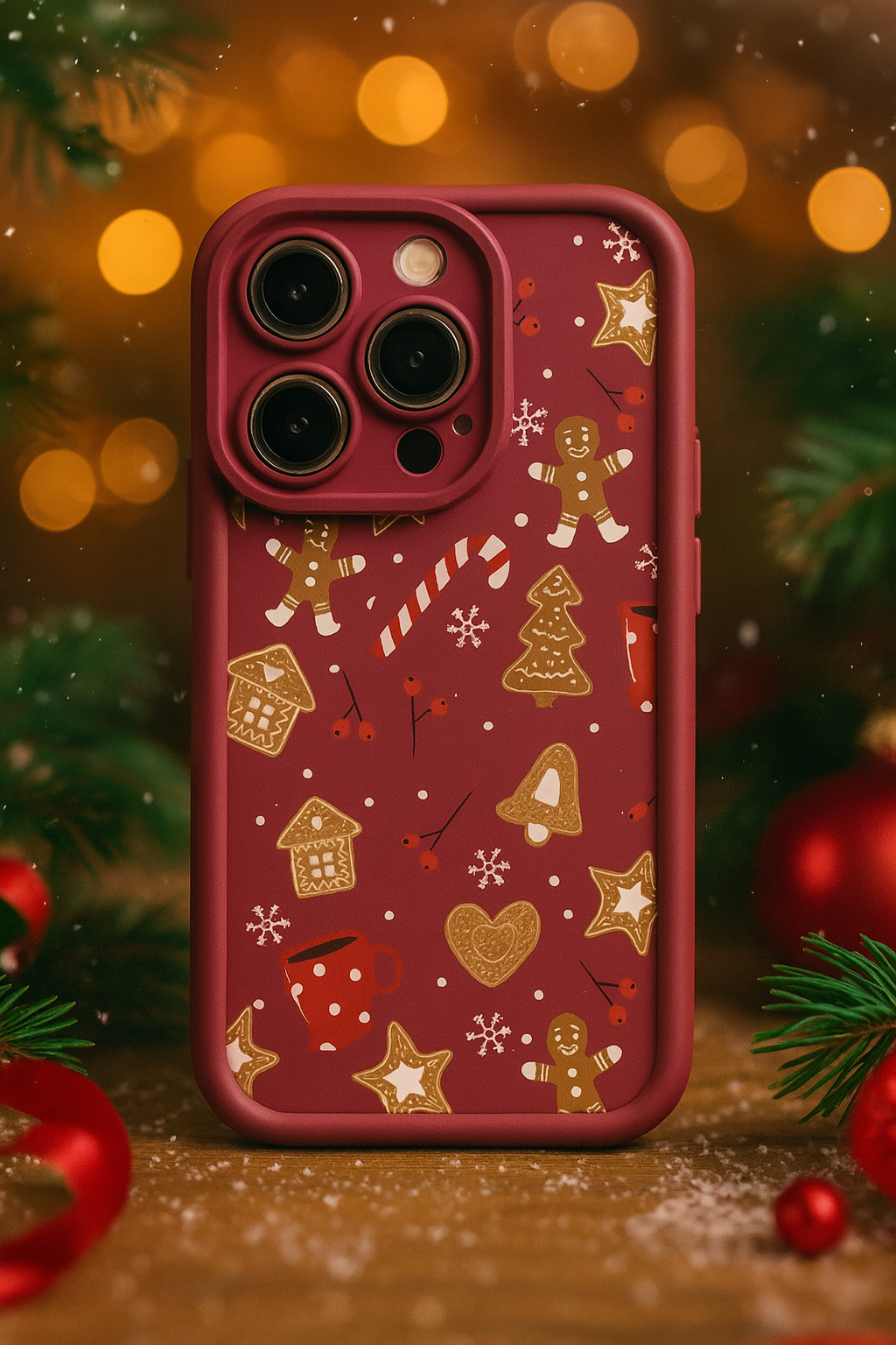 Festive Gingerbread Phone case